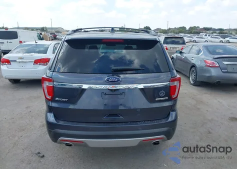 2017 Ford Explorer Xlt из США, поврежденный, VIN 1FM5K7DH3HGC04847